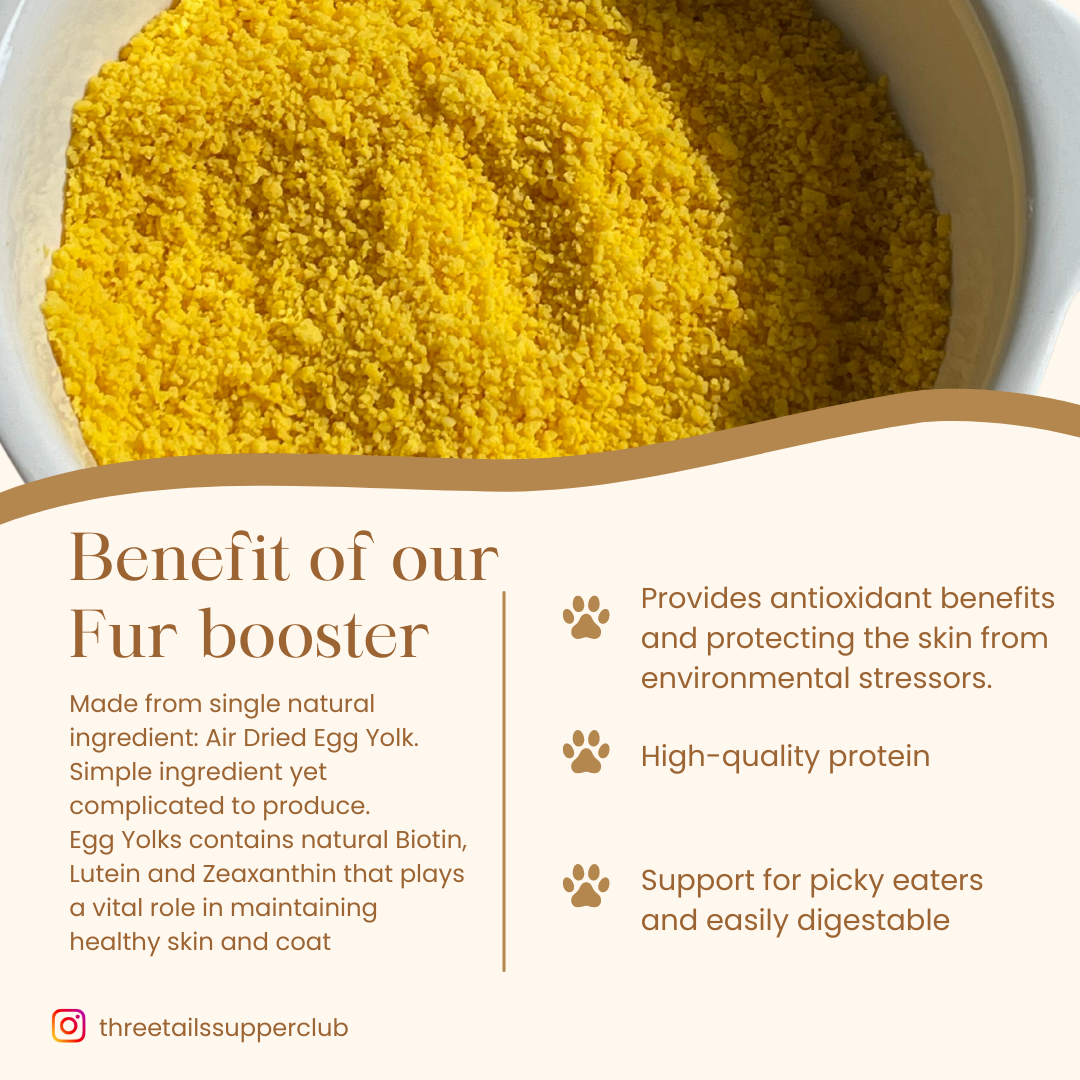 Fur Booster Meal Topper/Sprinkles | Egg Yolk Powder