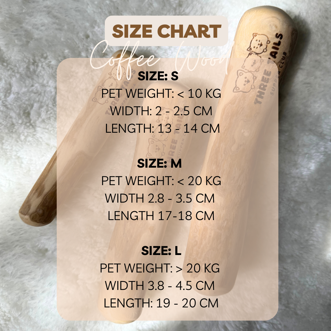 Coffee Wood Chew | Dog Chew | Dental Chew