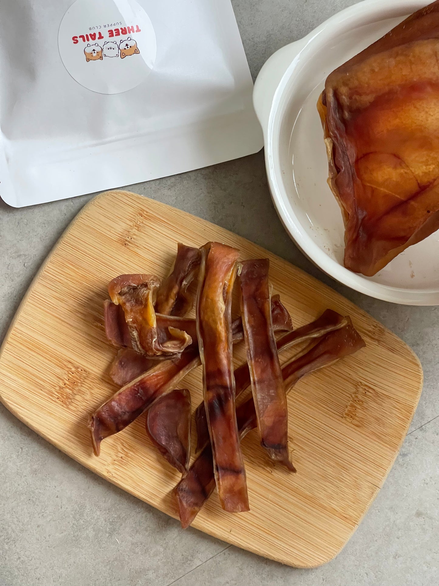 Air Dried Pig Ear Chews (whole/slices)