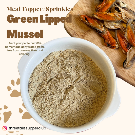 Green Lipped Mussel Meal Topper/Sprinkles